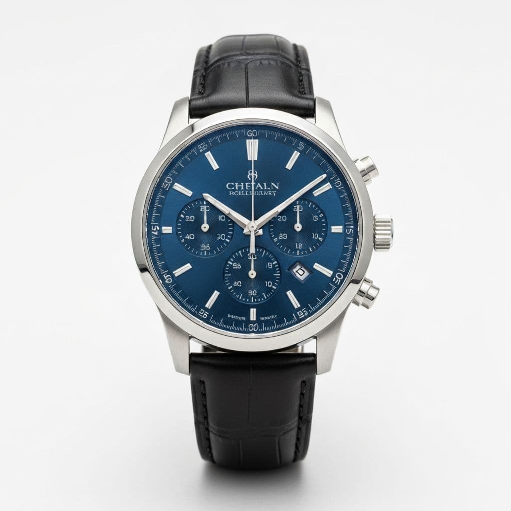 Klasik Deri Kayışlı Saat